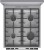Gorenje Kuchnia gazowo-elektryczna GKS5C71XF
