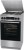 Gorenje Kuchnia gazowo-elektryczna GKS5C71XF
