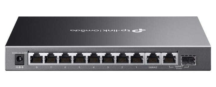 TP-LINK Przełącznik ES210GMP Omada 10-Port Gigabit Easy Managed Switch with 8-Port PoE+