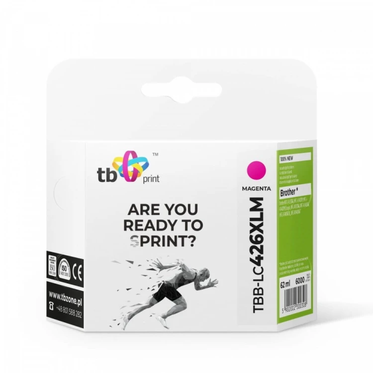 TB Print Tusz do Brother MFC-J4540DW TBB-LC426XLM 100% nowy magenta
