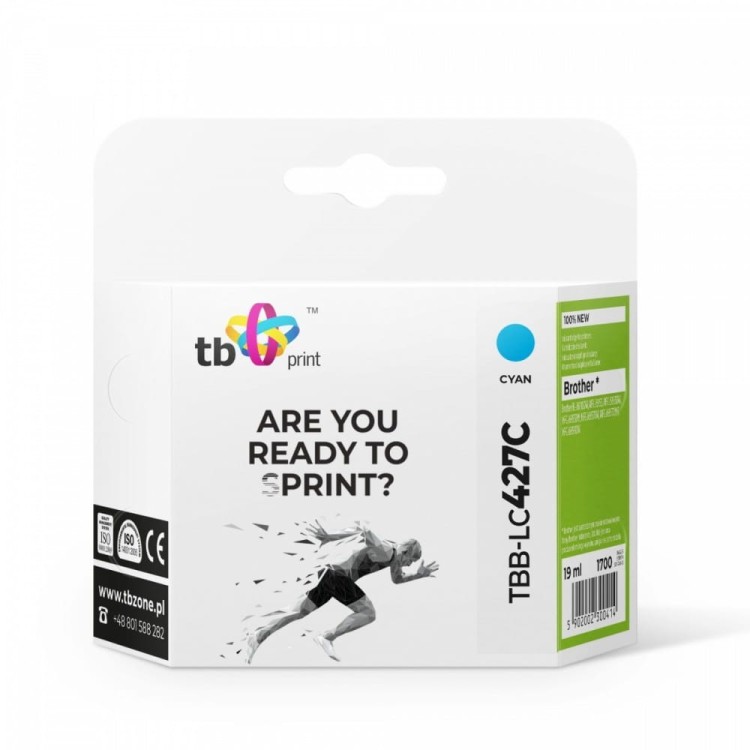 TB Print Tusz do Brother MFC-J5955DW TBB-LC427C 100% nowy cyan