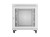 Lanberg Szafa instalacyjna rack stojąca 19 cali 15U 800x1000 drzwi perforowane LCD szara (Flat pack)