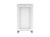 Lanberg Szafa instalacyjna rack stojąca 19 cali 27U 800x1000 drzwi perforowane LCD szara (Flat pack)