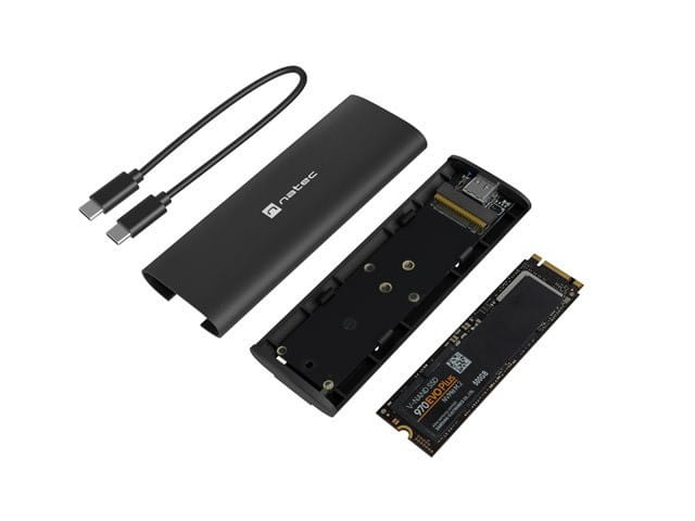 Natec Obudowa SSD zewnętrzna NATEC RHINO M.2 NVME USB-C 3.1 GEN 2