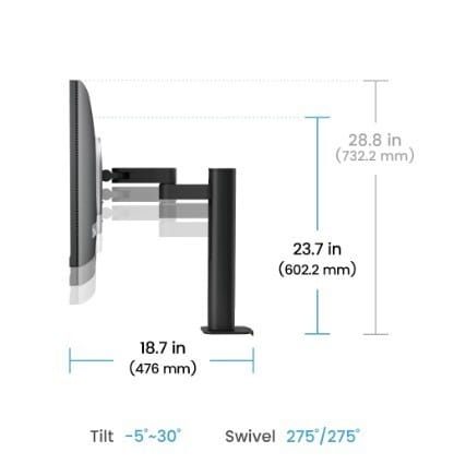 Benq Monitor 28 cali RD280UA 4K IPS 5ms/IPS/1200:1/HDMI/DP