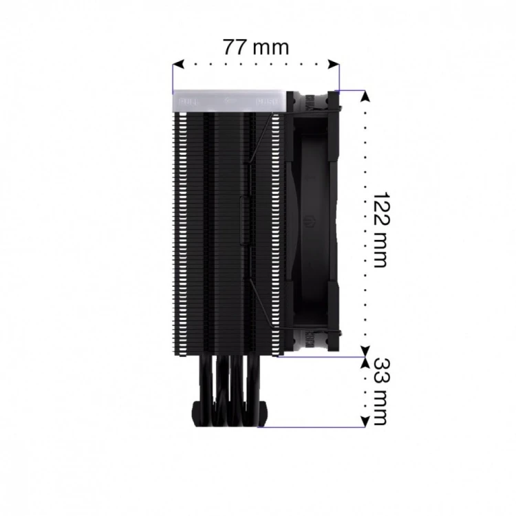 Endorfy Chłodzenie procesora Fera 5 Black ARGB EY3A012