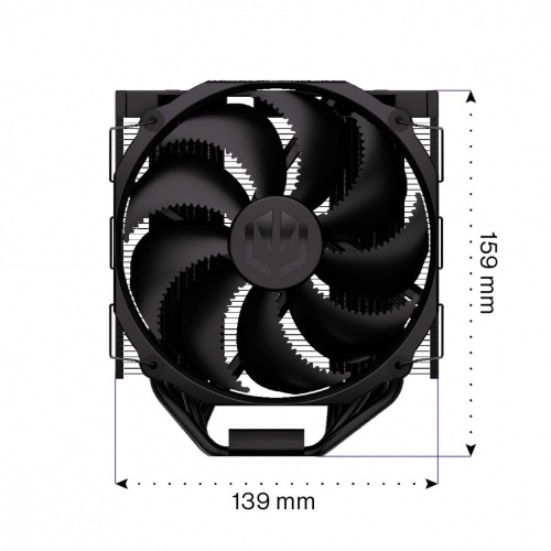 Endorfy Chłodzenie procesora Fortis 5 Black EY3A013