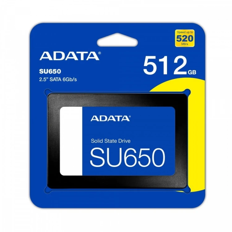 Adata Dysk SSD Ultimate SU650 512GB 2.5 S3 3D TLC Retail