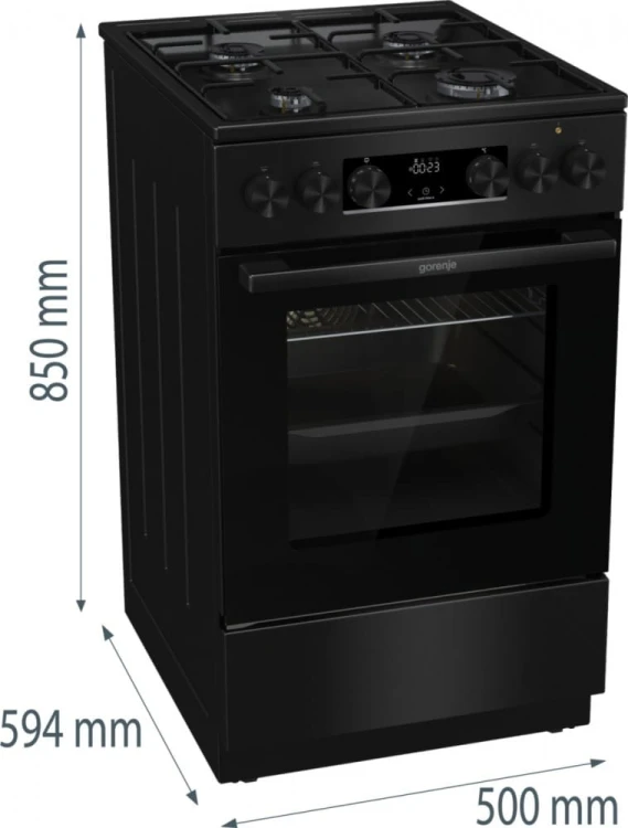 Gorenje Kuchnia gazowo-elektryczna GKS5C70BJ