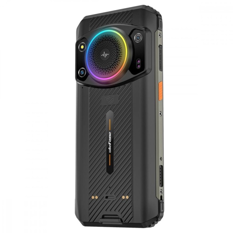 ULEFONE Smartfon Armor 21 4G 8/256GB IP69K głośnik 122dB RGB Czarny