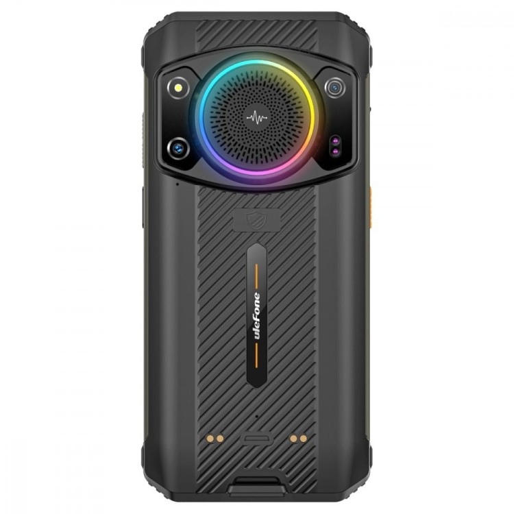 ULEFONE Smartfon Armor 21 4G 8/256GB IP69K głośnik 122dB RGB Czarny