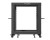 Lanberg Open rack 19" 12U 600x600-1100 regulowany czarny