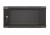 Lanberg Szafa instalacyjna rack wisząca 19" 4U 540x350 czarna drzwi   przeszklone ( flat pack)