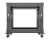 Lanberg Open rack 19'' 9U 600x600-1100 regulowany czarny