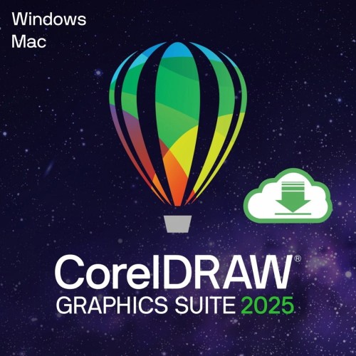 Corel Oprogramowanie CorelDRAW Graphics Suite 2025 BOX WIN/MAC CDGS2025MLMBEU