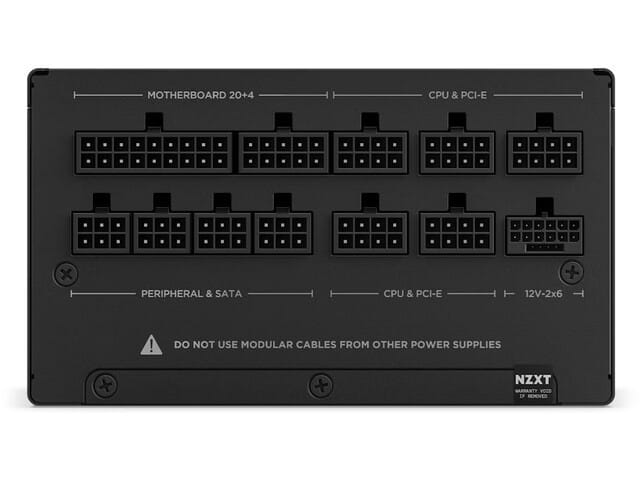 NZXT Zasilacz C850 850W Modularny 80+ GOLD ATX 3.1