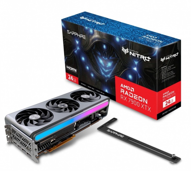 Sapphire Technology Karta graficzna Radeon RX 7900 XTX Nitro+ 24GB GDDR6 384bit 2DP/2HDMI
