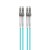 Gembird Kabel światłowodowy wielomodowy duplex OM4 50/125, LC/LC, 0.5m