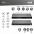 Digitus Przełącznik / Switch HDMI 4x1, 8K/60Hz (4:4:4) z HDR, 48 Gbps, HDCP 2.3, Toslink / Stereo, EDID