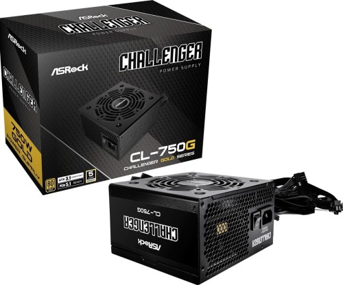 ASRock Zasilacz CL-750G 750W 80PLUS GOLD