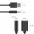 Unitek Przedłużacz USB 2.0 AM-AF, 0.5m; Y-C447GBK