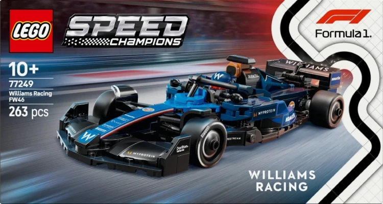 LEGO Klocki Speed Champions 77249 Bolid F1 Williams Racing FW46
