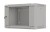 Lanberg Szafa instalacyjna rack wisząca 19" 6U 540x350 szara drzwi przeszklone ( flat pack)