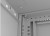 Lanberg Szafa instalacyjna rack wisząca 19" 6U 540x350 szara drzwi przeszklone ( flat pack)