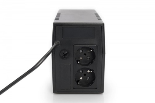 Digitus UPS Line-Ineractive LED BASIC, 600VA/360W, 1x12V/7Ah, AVR, 2x Schuko CEE 7/3