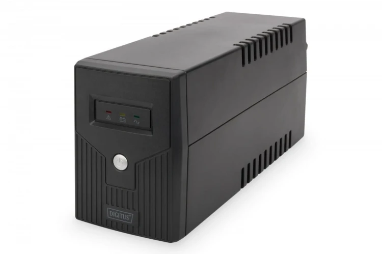 Digitus UPS Line-Ineractive LED BASIC, 600VA/360W, 1x12V/7Ah, AVR, 2x Schuko CEE 7/3