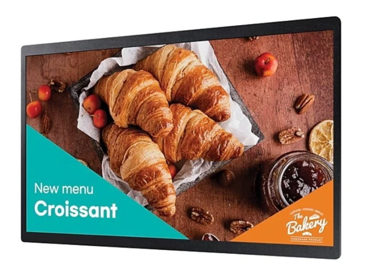 Samsung Monitor profesjonalny QB24C 24 cali Matowy 16h/7 250(cd/m2) 1920x1080(FHD) S10 Player (Tizen 7, VXT Ready) WiFi/BT 3 lata d2d (LH24QBCEBGCXEN)