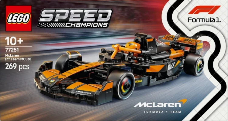 LEGO Klocki Speed Champions 77251 Bolid F1 McLaren Team MCL38