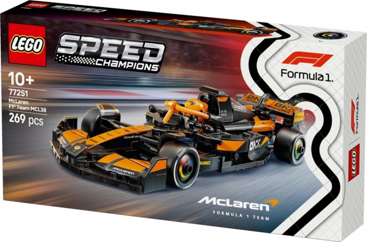 LEGO Klocki Speed Champions 77251 Bolid F1 McLaren Team MCL38