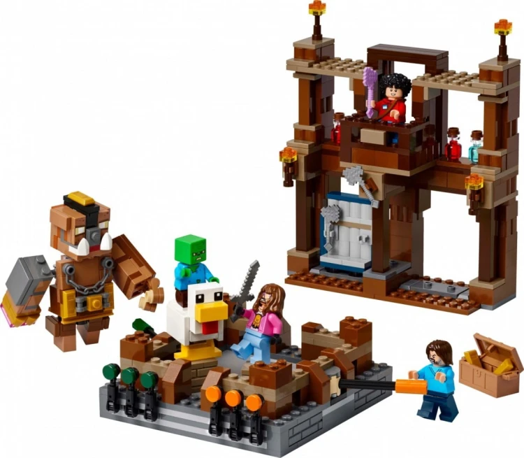 LEGO Klocki Minecraft 21272 Ring w Leśnym dworze