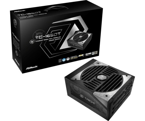 ASRock Zasilacz TC-1650T 1650W 80PLUS TITANUM modularny