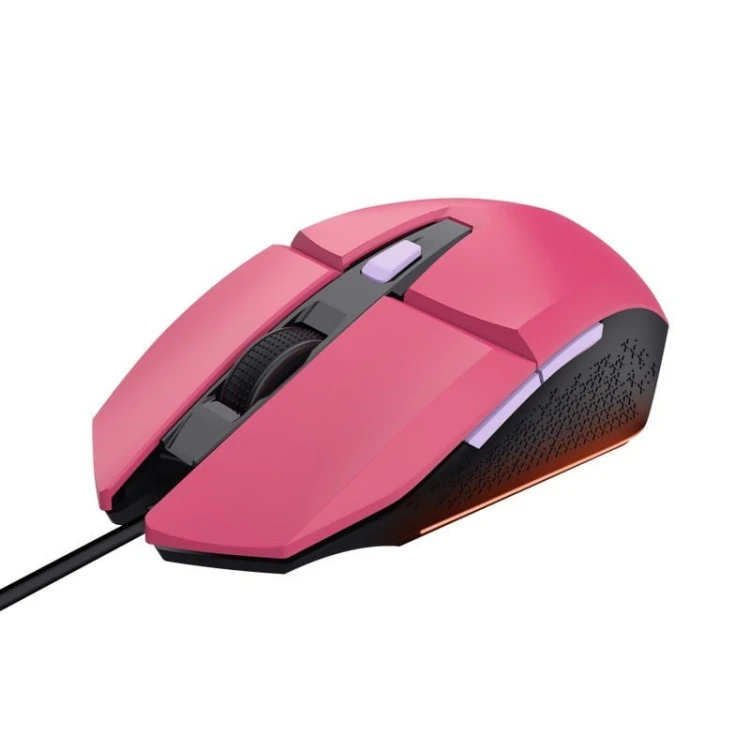Trust Mysz gamingowa GXT109P Felox różowa