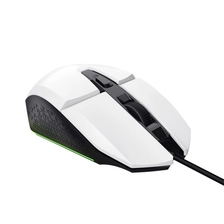 Trust Mysz gamingowa GXT109P Felox biała