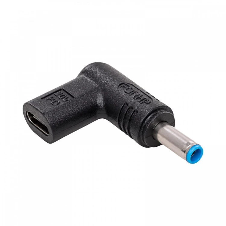 AKYGA  Adapter PIN HP Wtyczka do zasilacza uniwersalnego AK-ND-C09 USB-C / 4.5 X 3.0 MM PIN HP