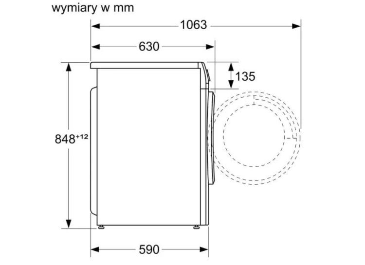 Bosch Pralko-suszarka WNA13401PL
