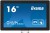 IIYAMA Monitor 15.6 cala TF1615MC-B1 IPS,pojemnościowa 10 punktów,450cd/m2,IP65,7H,HDMI,DP,VGA