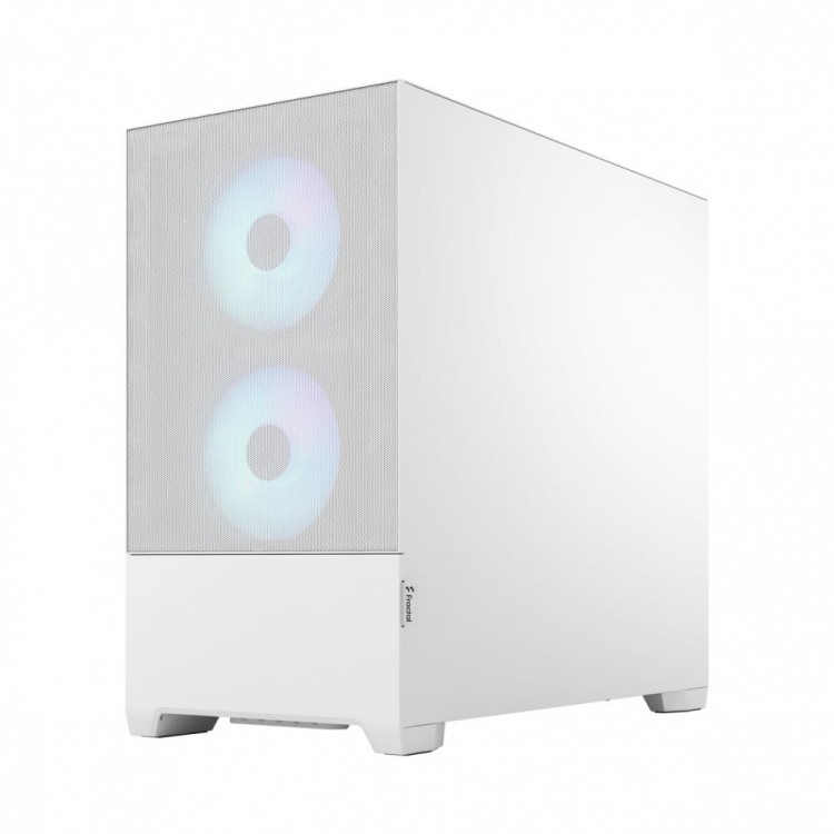 Fractal Design Obudowa Pop Mini Air TG Clear Tint RGB biała
