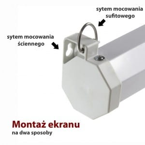 ART Ekran elektryczny 16:9 106" 234x131cm z pilotem FS-106 16:9