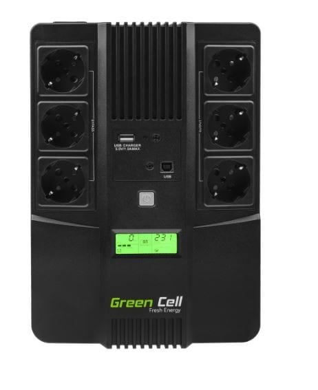 Green Cell Zasilacz awaryjny UPS AiO 600VA 360W
