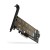AXAGON PCEM2-D Adapter wewnętrzny PCIe x4, 1x M.2 NVMe M-key + 1x SATA B-key slot, SP &amp; LP