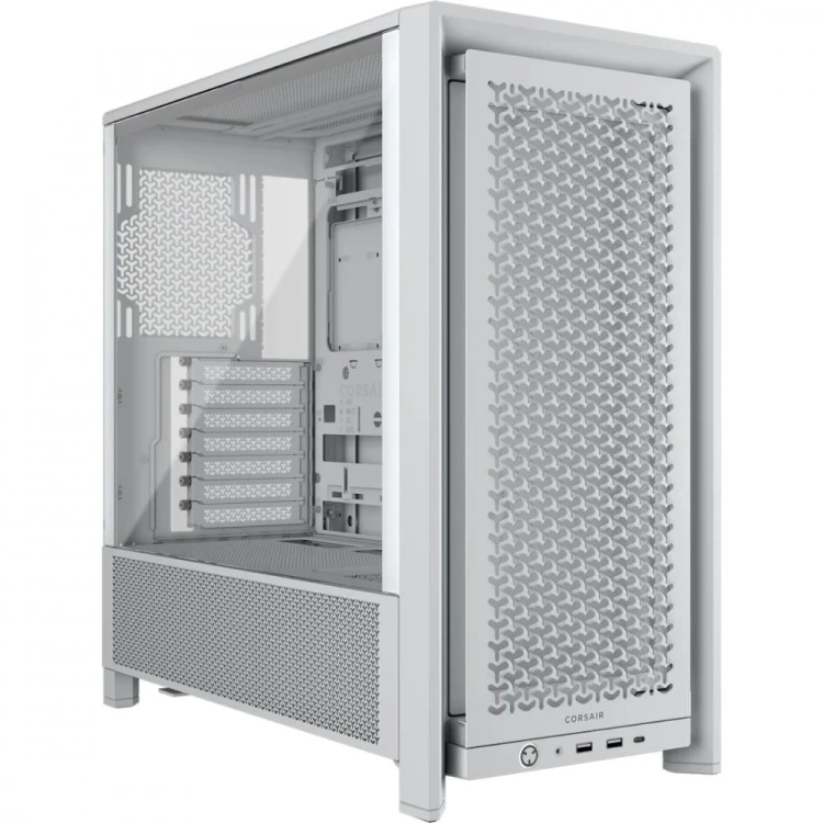 Corsair Obudowa FRAME 4000D Biała Mid Tower ATX
