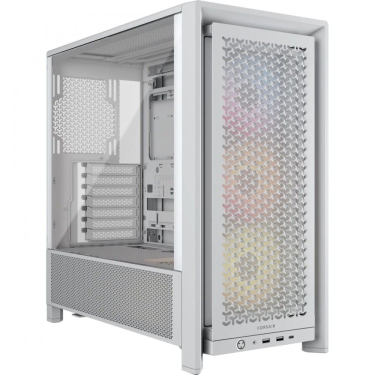 Corsair Obudowa FRAME 4000D RS ARGB Biała Mid Tower ATX