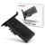 AXAGON PCEM2-DC Adapter wewnętrzny PCIe x4, 1x M.2 NVMe M-key + 1x SATA B-key slot, chłodnica, SP &amp; LP + radiator