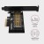AXAGON PCEM2-N Adapter wewnetrzny PCIe x4, 1x M.2 NVMe M-key slot, SP &amp; LP