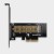 AXAGON PCEM2-N Adapter wewnetrzny PCIe x4, 1x M.2 NVMe M-key slot, SP &amp; LP