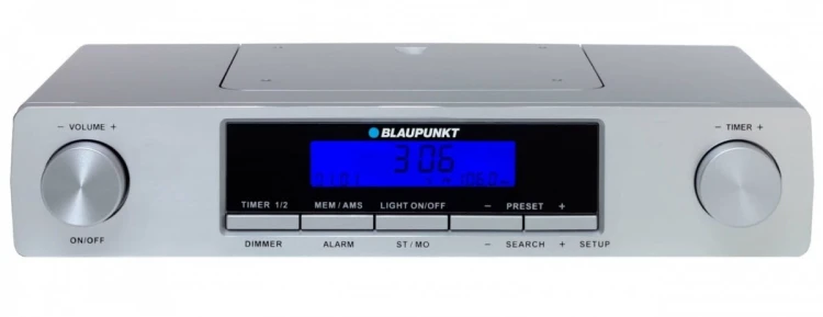 Blaupunkt Radio kuchenne Zegar/Alarm  2xTimer LED